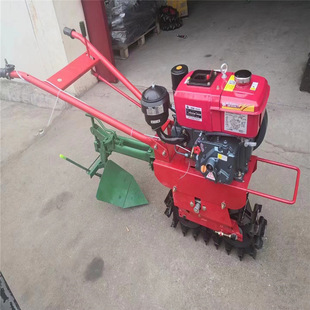 新式农用履带微耕机家用小型链轨式趟地犁田机开沟机手扶旋耕机