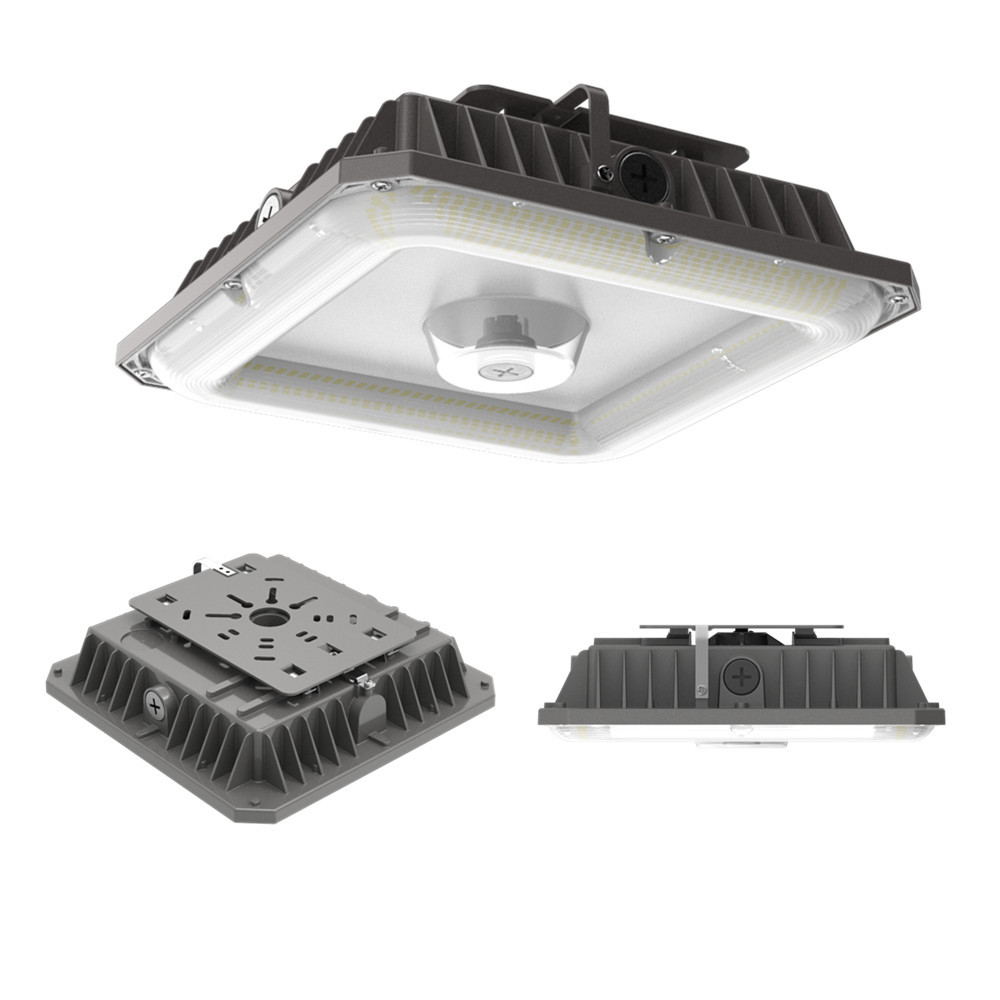 LED油站灯led天棚灯车库顶棚灯拨码功率拨码色温灯100w