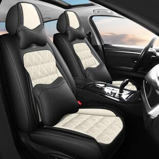 新款汽车坐垫纳帕皮全包车垫座椅套四季通用皮革坐垫车套专用