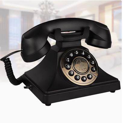 直销老式按键欧式仿古电话机复古座机家用办公酒店固定电话机