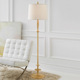 落地灯现代简约酒店装 铸铝美式 客厅落地灯书房卧室床头立式 饰灯具