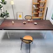 南美胡桃木大板 尺寸：250 全方 黑胡桃色