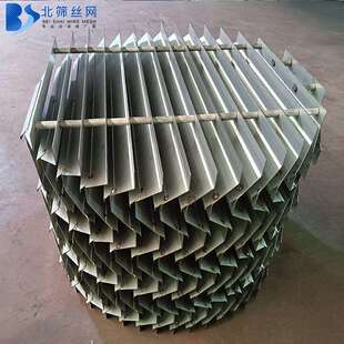 叶片式丝网除沫器S型W型C型带钩分离水雾不锈钢折流板板式除雾器