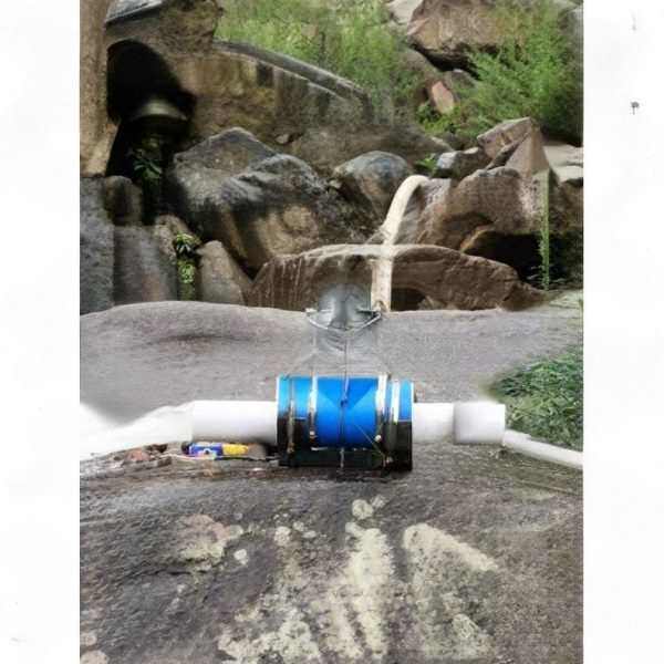 小型水电发电机铝合金水电涡轮发电机水力发电机小型伏默认其他