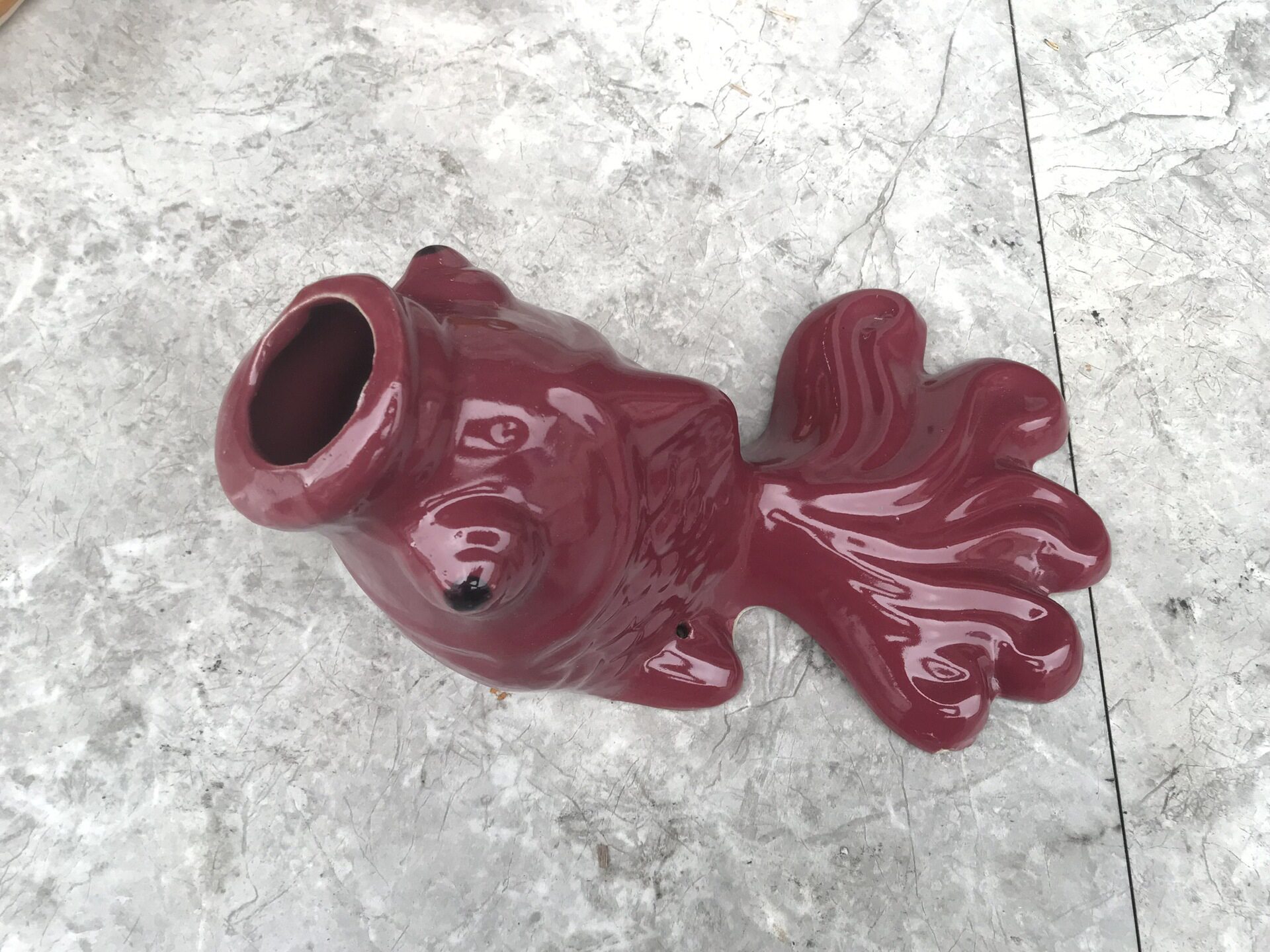 龙门流水生财喷泉口龙头出水屋顶出水口鱼嘴乡下老家排水鱼
