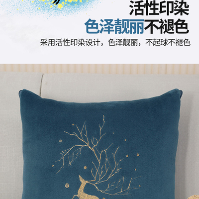 加大加厚绒保暖抱枕被子两用办z公室午睡枕头毯汽车上靠垫冬季新