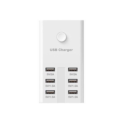 多口usb接口充电器带线扩展y器插座多孔插排通用快充手机充电头