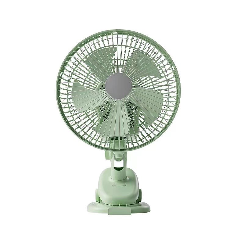 风扇小型宿舍家用大风力静音2024新款办公室桌面夹式可壁挂电风扇