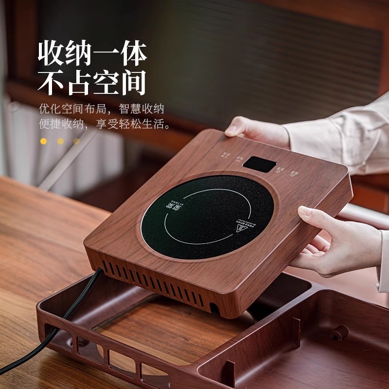 玻璃蒸煮茶壶耐高温电陶炉烧水壶家C用2024新款围炉泡茶壶茶具侧
