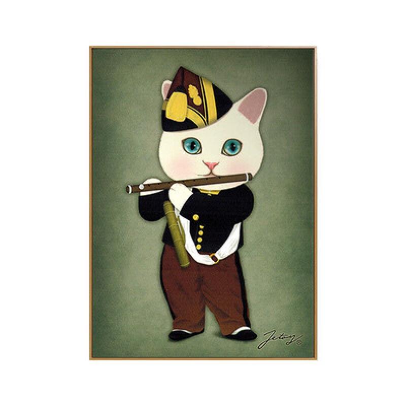 抽象装饰画北欧创意复古小众艺术人物挂画餐厅画民宿玄关壁画名|图片