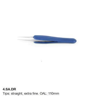 ideal-tek镊子4.SA.DR防静电橡胶手柄镊子微电子组装镊子