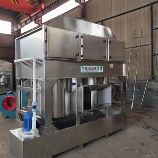 不锈钢气旋塔方形旋流塔工业除臭漆雾处理设备气旋混动喷淋塔