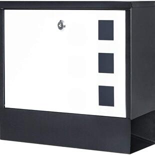 别墅户外信箱带锁加大信箱怀旧室外报箱邮筒邮箱壁挂收件箱