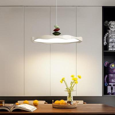 新款餐厅吊灯餐桌吧台奶油风新中式餐厅灯创意现代简约中山灯具