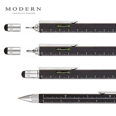 modern德国多功能笔圆珠笔电容笔宝珠笔伸缩笔重量级金属笔工具笔