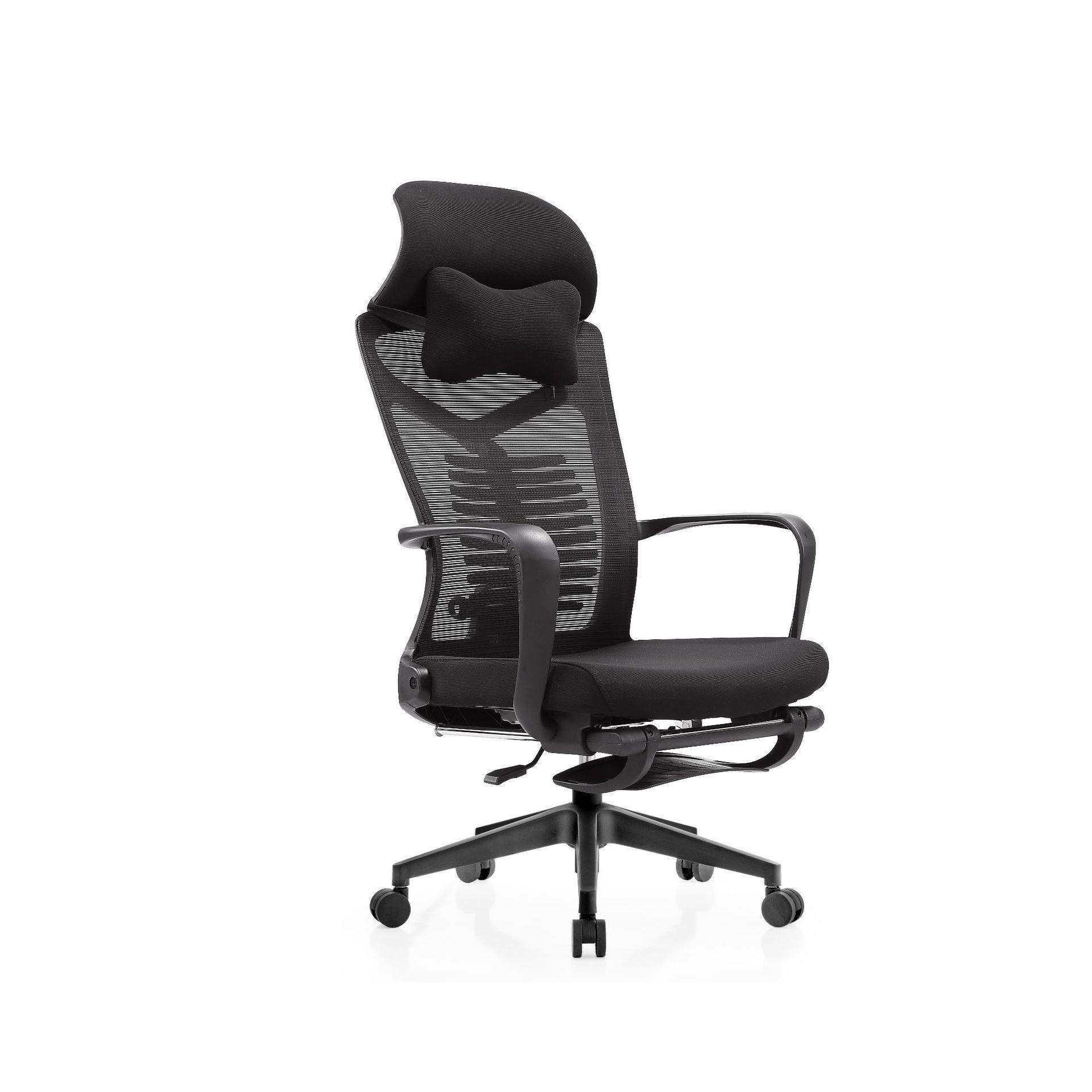 新款现代办公室专用午休躺椅家用午休椅职员卡位电脑椅高靠背