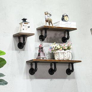 墙上置物架一字隔板墙壁书架实木搁板客厅装饰架墙面壁挂置物层架