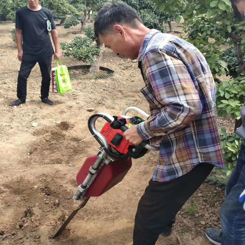 汽油动力带球起树机园林移树机