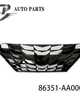 ELANTRA2021GRILLE86351-AA000伊兰特2021款中网格栅烤漆黑