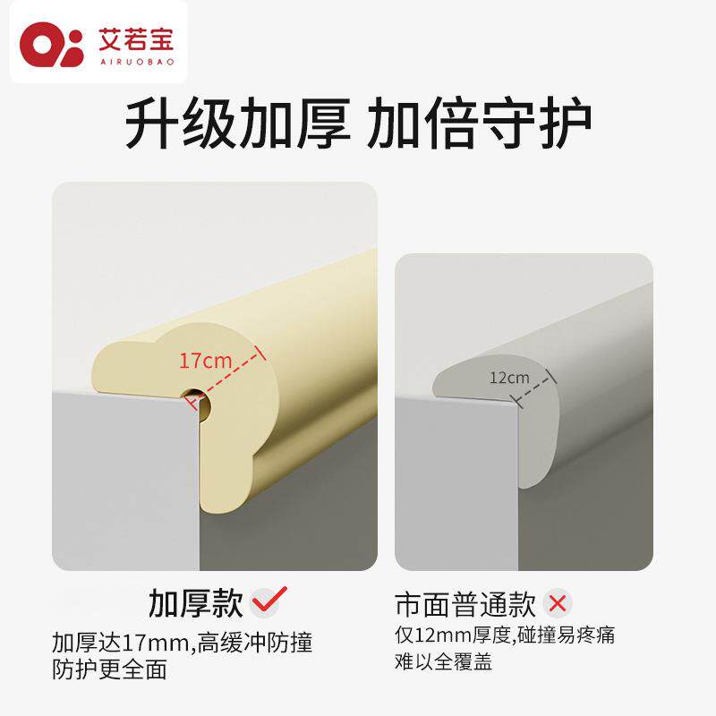 宝宝防撞条儿童环保无毒墙角包边防磕碰保护条婴儿窗台包边防撞角