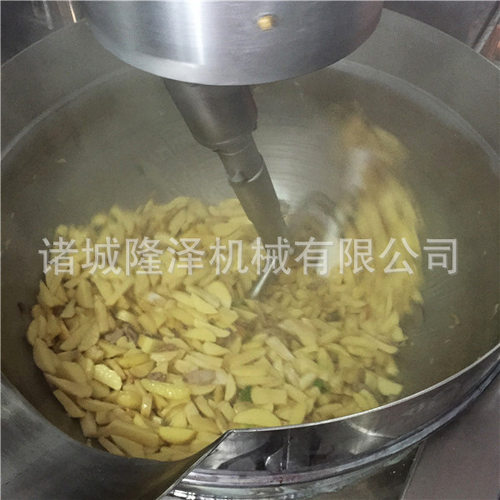 大型炒菜机 电磁加热炒菜机  学校食堂全自动炒菜锅