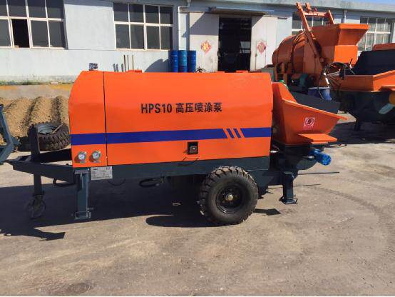 抹墙高压喷涂泵喷墙砂浆喷涂机