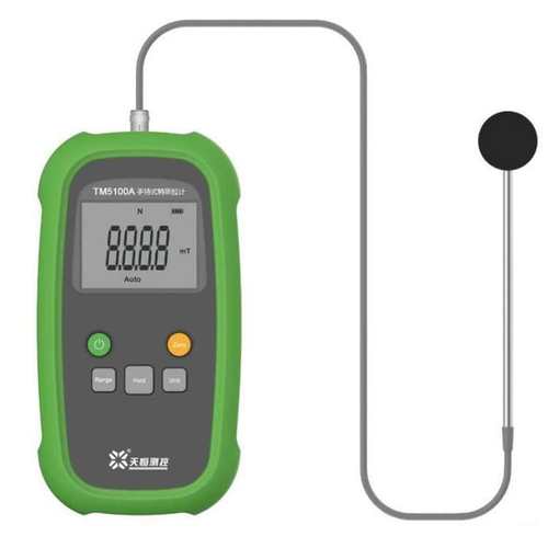 天恒手持数字高斯计TM5100A-1级精度交变磁强计交流磁场强度