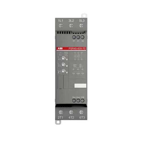 ABB软启动器PSR25-11KW;PSR30-15KW;PSR45-22KW回路工作电压220V