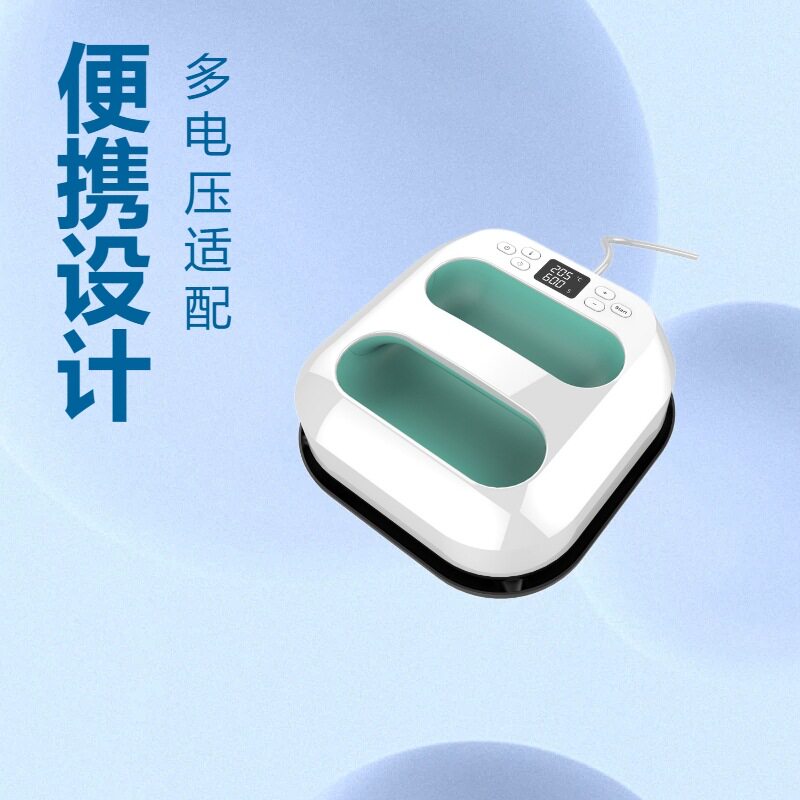大尺寸便携式烫画机9x9in烫印机迷你热压机23*23cm烫画机