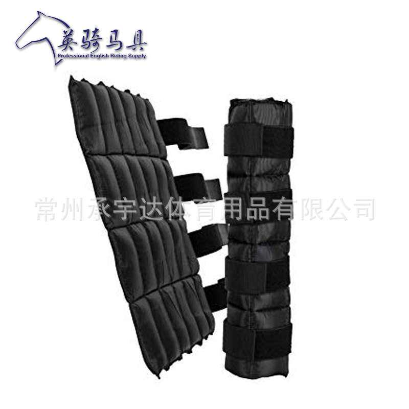 马用冰敷包冰袋护腿冷敷护具马具马术用品马腿冰袋 黑色