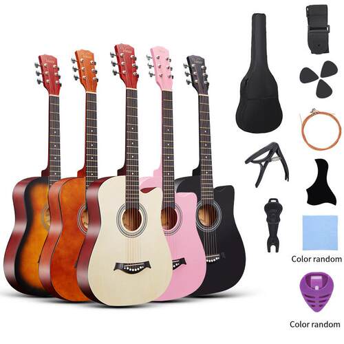 吉他38寸套餐41寸民谣练习琴乐器工厂大量现货guitar