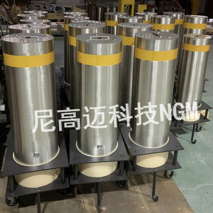 尼高迈可移动拆卸式防冲撞柱公园地锁栏杆成品不锈钢可拆卸挡车桩