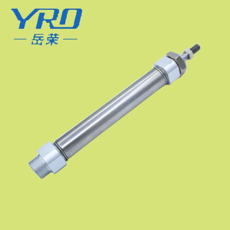 岳荣不锈钢迷你气缸CDM2B20-25-50-175-100-150-200-300-400-500