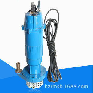 0.75kw单相潜水泵 小型电动抽潜水泵 人民水泵QDX1.5 厂家供应