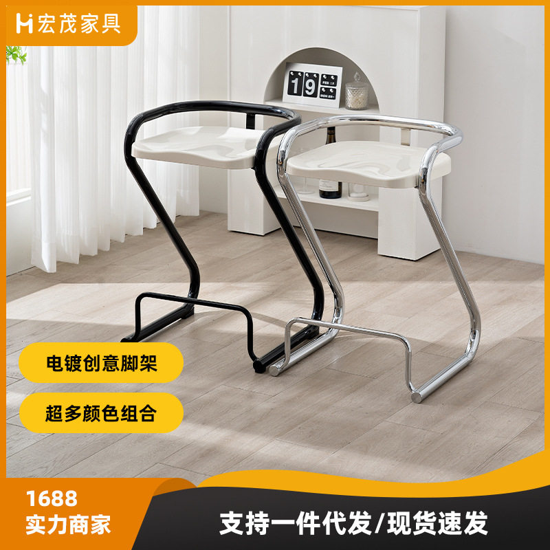 北欧简约铁艺餐吧椅新品