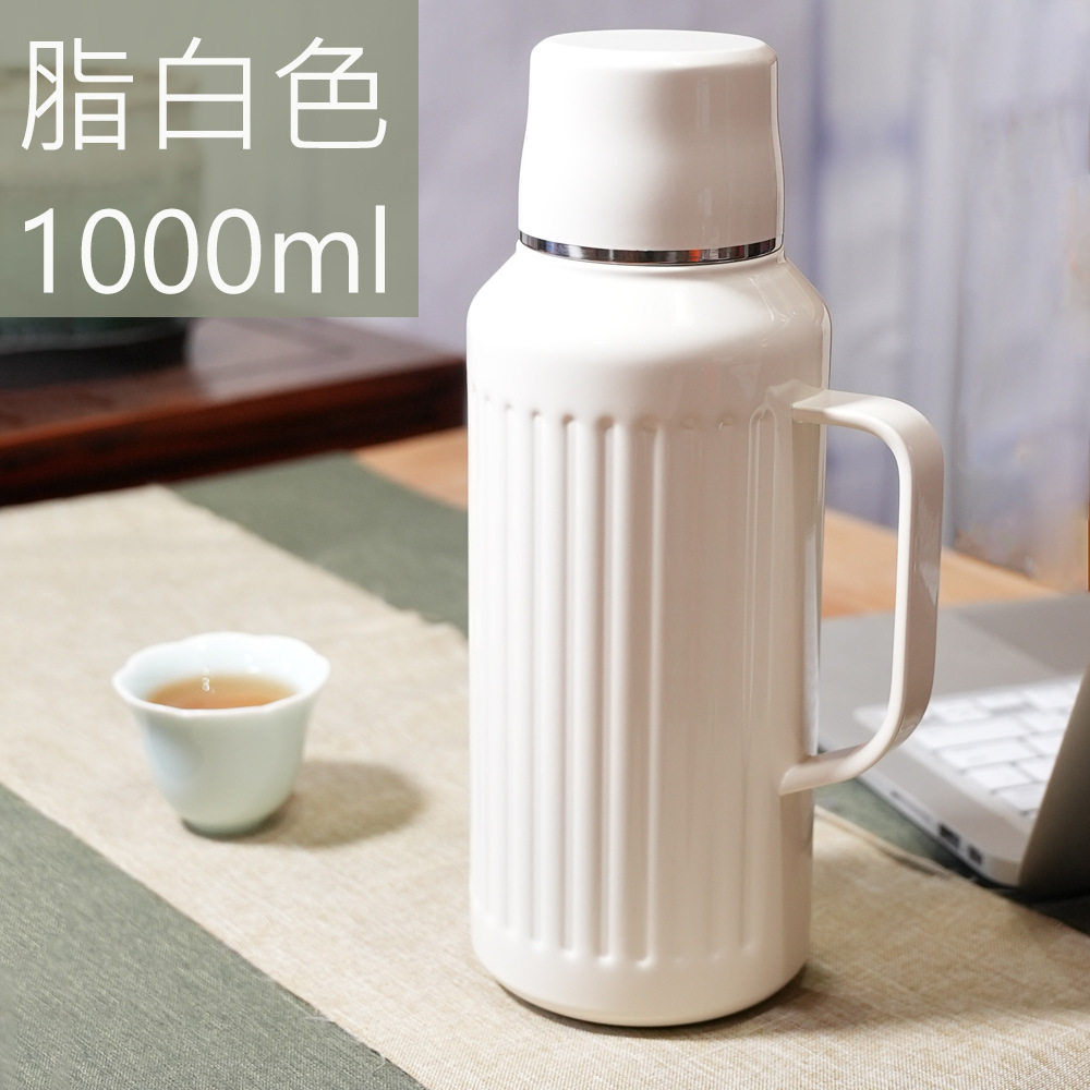316不锈钢保温壶大容量双层提手焖茶壶便携茶水分离泡茶壶现货