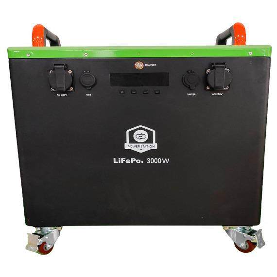 3000W户外储能电源5000W4000+循环寿命磷酸铁锂电芯智能保护