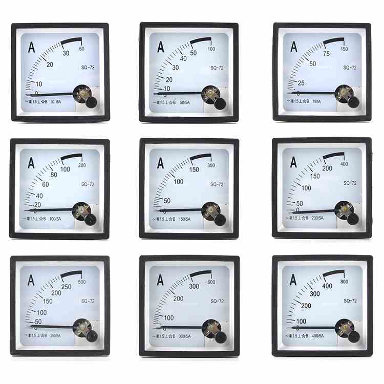 SQ72A高精度交流电流表SQ72-20A/10mA30A/15mA50A/25mA微型互感器