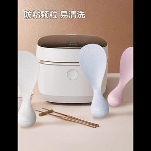 可饭勺耐高温米饭饭加厚不粘饭勺打盛电饭煲铲子不倒翁立式