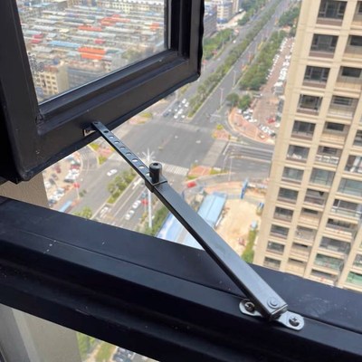 外开风撑老式门窗不锈钢防风限位器固定塑钢窗窗户伸缩杆伸缩支架