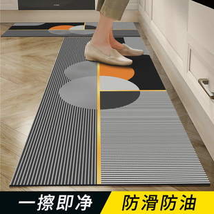 厨房地垫防油免清洗家用吸水防滑脚垫硅藻泥耐脏防水垫可定制地毯