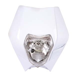 摩托车越野摩托车越野摩托车Supermoto车灯整流罩 白色