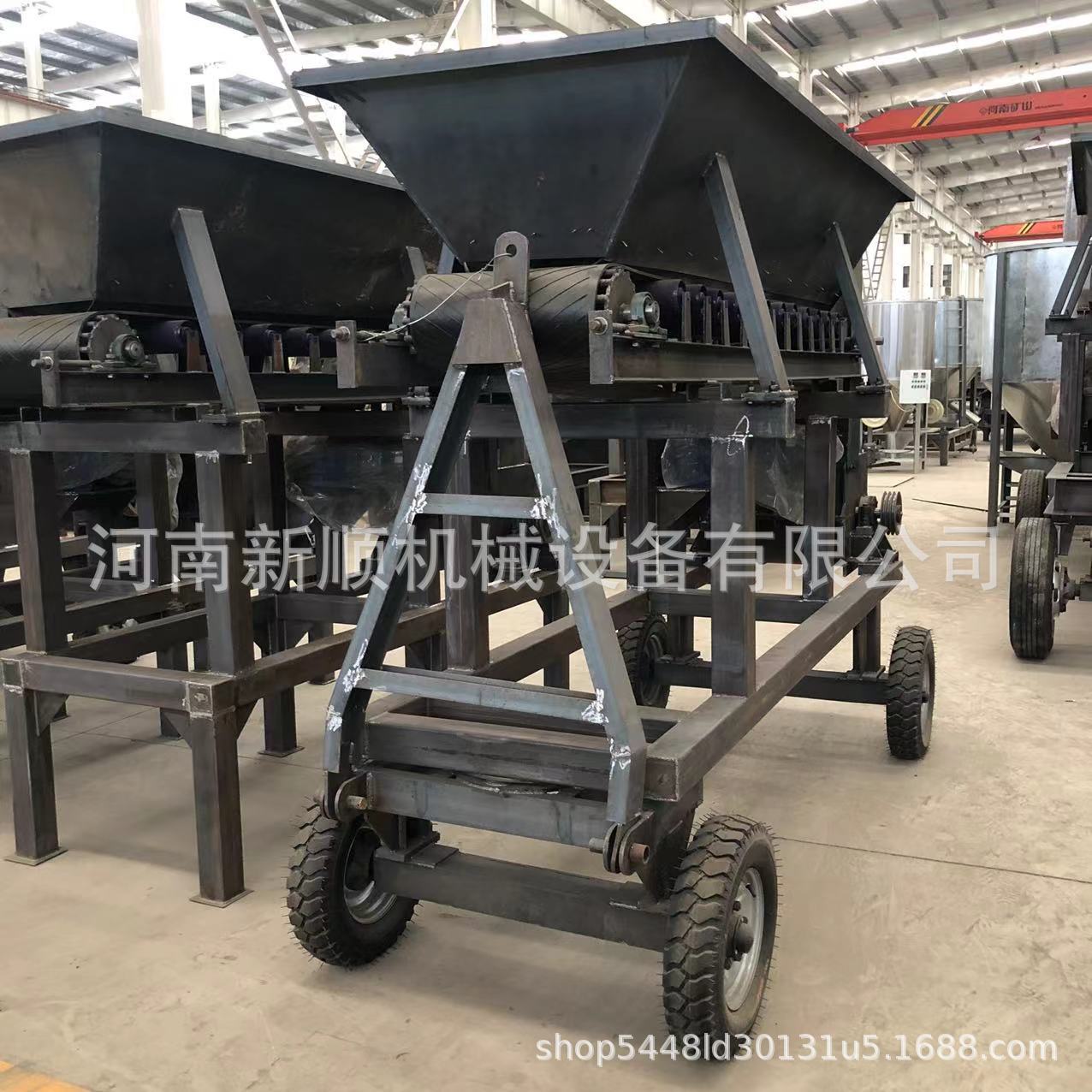 小型移动电动养殖土粉碎机