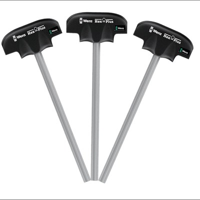 Wera维拉T形T柄加s长公制内六角扳手英制内六角扳手六角匙