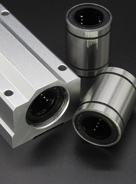 轴套SCS8L国产箱式直线加长型轴承座SC16LUU圆柱光轴导轨滑块