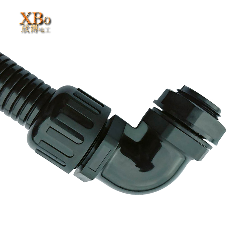 塑料波纹管接头90度防水弯头AD13 AD15.8 AD18.5 AD21.2 AD25AD28