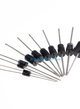 1N4007 IN4001 RL207 10A10 1N5819 1N5822 5408整流二极管级直插