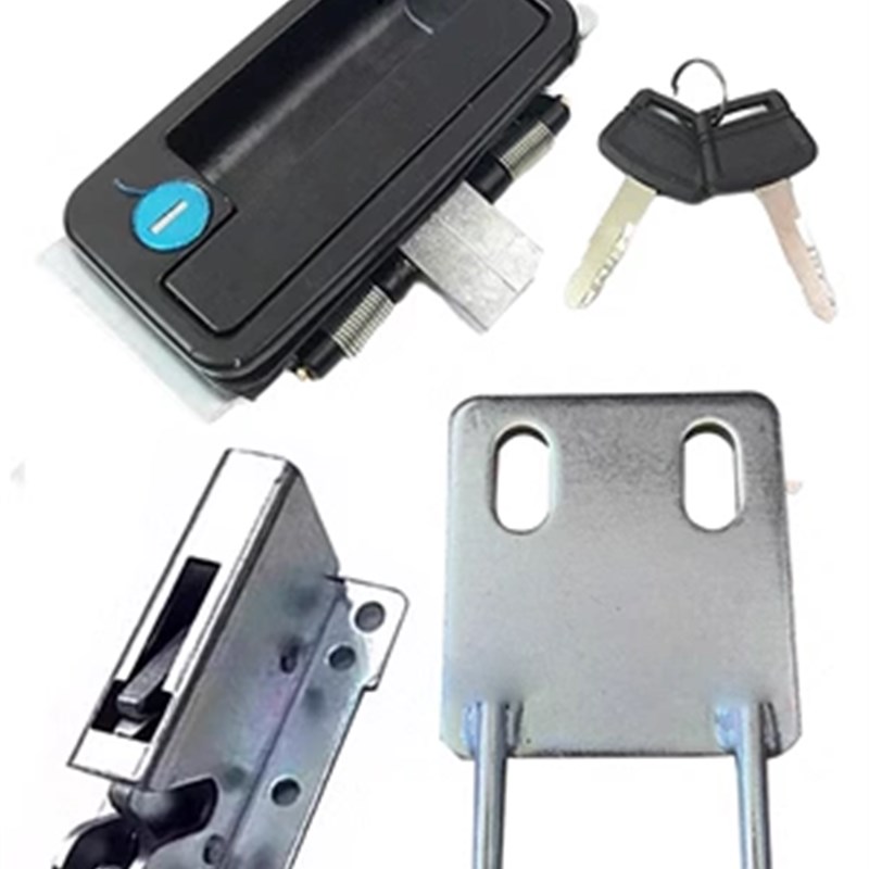 挖机柳工后盖锁锁体配件CLG9055E 906E 9075E 908D引擎盖锁机盖锁