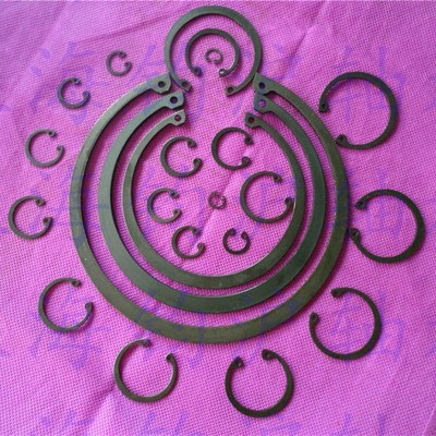 内卡孔用挡圈卡簧孔卡M42 45 47 48 50 52 55 56 58 60 62 6mm