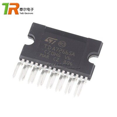TDA7266SA ZIP-15 原装进口 全新 双声道立体声/音频放大器